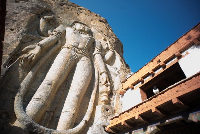 Mulbekh Monastery