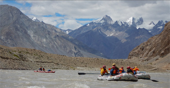 River Rafting In Kargil